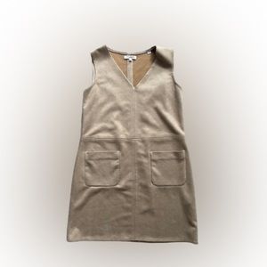 MAX STUDIO suede mini dress